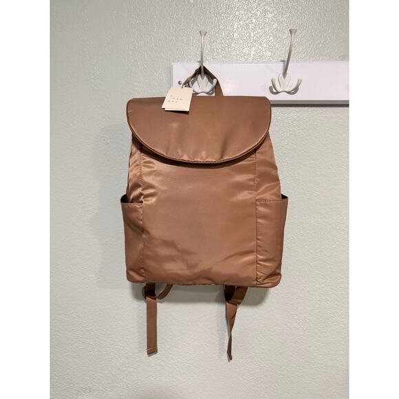 A New Day Camel Color Backpack with Padded Straps - Picture 1 of 12